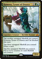 Kumena, Tyrant of Orazca (RIX-162) - mythic - Foil
