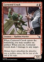 Cornered Crook (MKM-120) - uncommon