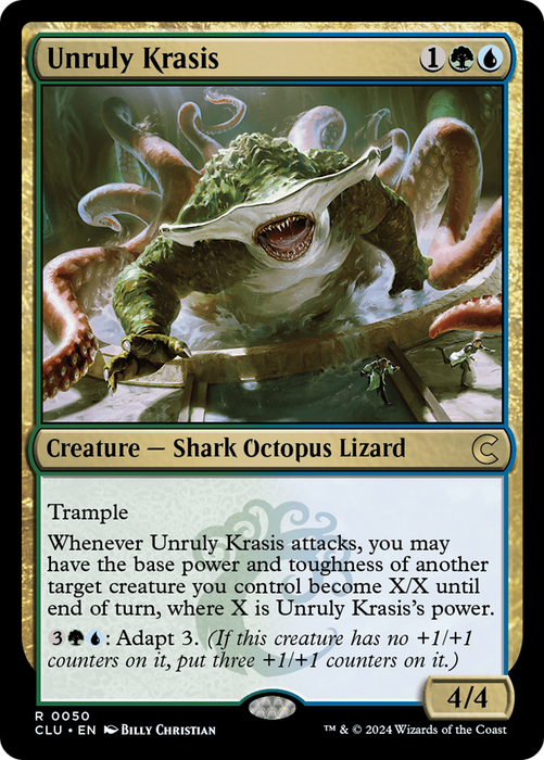 Unruly Krasis (CLU-050) - rare