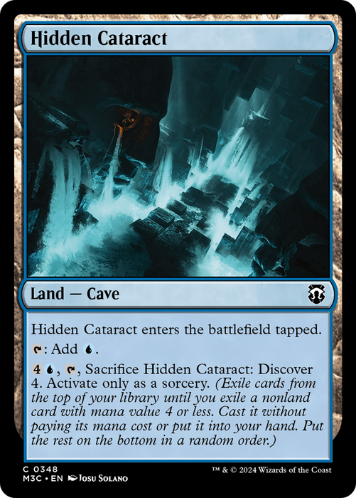 Hidden Cataract (M3C-348) - common - Foil