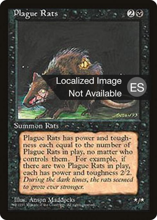 Plague Rats (4BB-154) - common