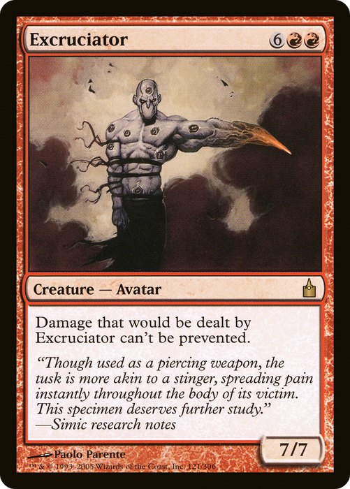 Excruciator (RAV-121) - rare - Foil