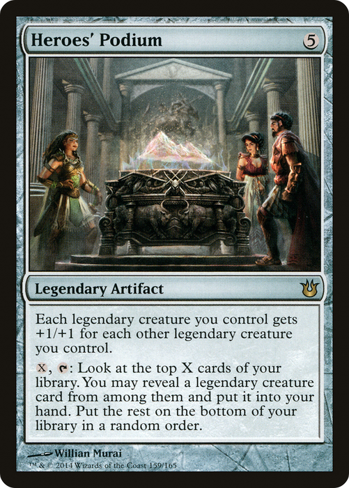 Heroes' Podium (BNG-159) - rare - Foil