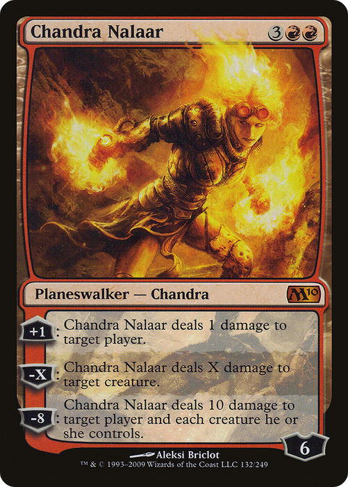 Chandra Nalaar (M10-132) - mythic