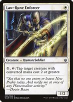 Law-Rune Enforcer (WAR-020) - common
