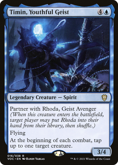 Timin, Youthful Geist (VOC-016) - rare