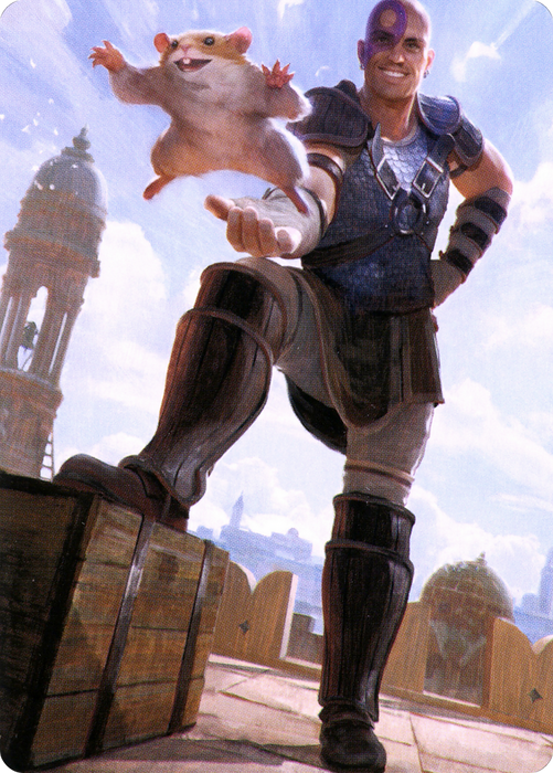 Minsc & Boo, Timeless Heroes // Minsc & Boo, Timeless Heroes (ACLB-072) - common (Borderless) - Foil