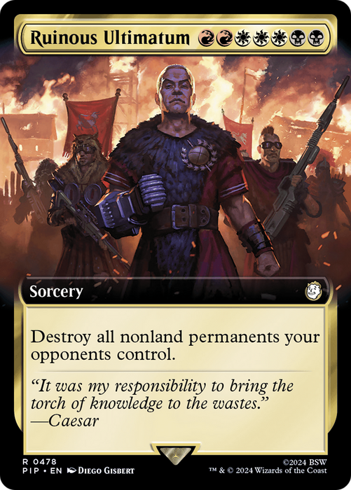 Ruinous Ultimatum (PIP-478) - rare: (Extended Art)