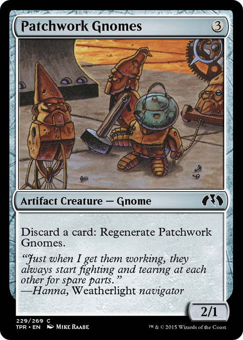 Patchwork Gnomes (TPR-229) - common - Foil