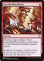 Gleeful Demolition (ONE-134) - uncommon - Foil