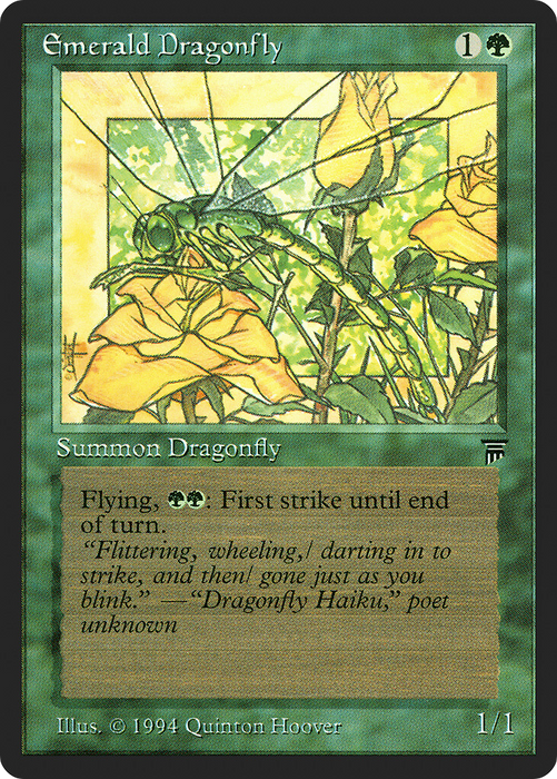 Emerald Dragonfly (LEG-184) - common