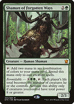 Shaman of Forgotten Ways (DTK-204) - mythic - Foil