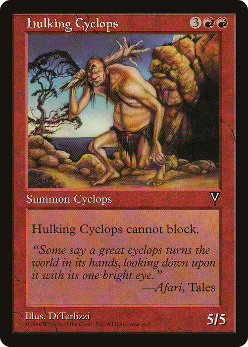 Hulking Cyclops (VIS-084) - uncommon