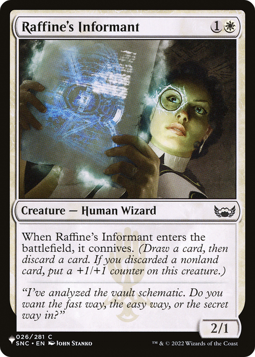 Raffine's Informant (LIST-SNC-26) - common