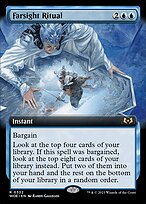 Farsight Ritual (WOE-332) - rare: (Extended Art)