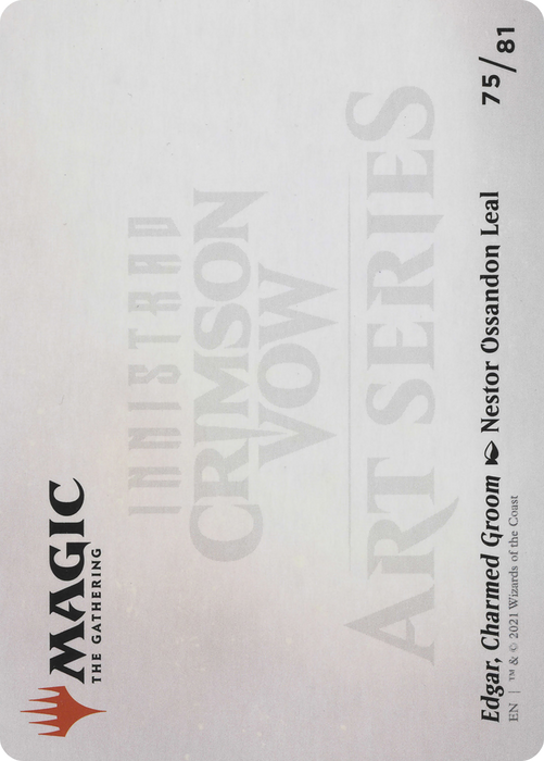 Edgar, Charmed Groom // Edgar, Charmed Groom (AVOW-075) - common (Borderless)