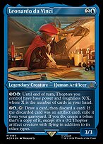 Leonardo da Vinci (ACR-193) - mythic - Etched Foil