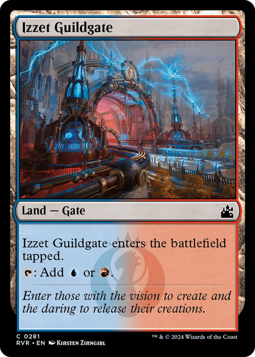 Izzet Guildgate (RVR-281) - common