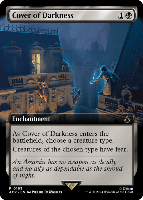 Cover of Darkness (ACR-163) - rare: (Extended Art) - Foil
