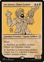 Jan Jansen, Chaos Crafter (CLB-424) - rare: (Showcase)