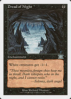 Dread of Night (6ED-122) - uncommon