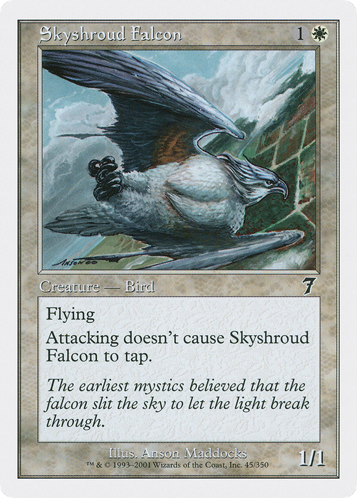 Skyshroud Falcon (7ED-045) - common