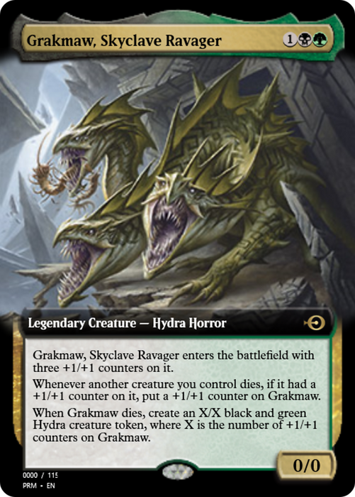 Grakmaw, Skyclave Ravager (PRM-83822) - rare