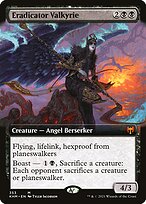 Eradicator Valkyrie (KHM-353) - mythic: (Extended Art) - Foil