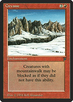 Crevasse (LEG-138) - uncommon