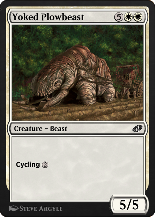 Yoked Plowbeast (J21-160) - common