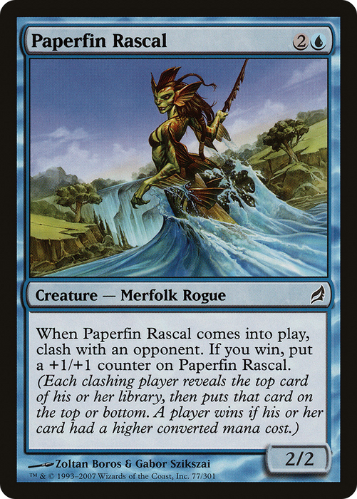 Paperfin Rascal (LRW-077) - common