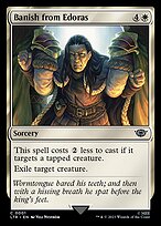 Banish from Edoras (LTR-001) - common - Foil