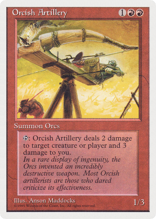 Orcish Artillery (RQS-035) - uncommon