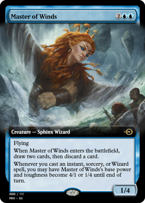 Master of Winds (PRM-83746) - rare - Foil