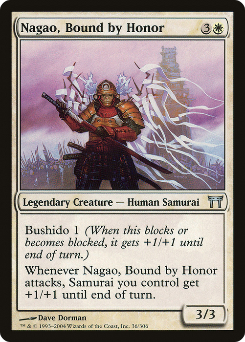 Nagao, Bound by Honor (CHK-036) - uncommon - Foil
