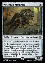 Argentum Masticore (PPONE-222P) - rare - Foil
