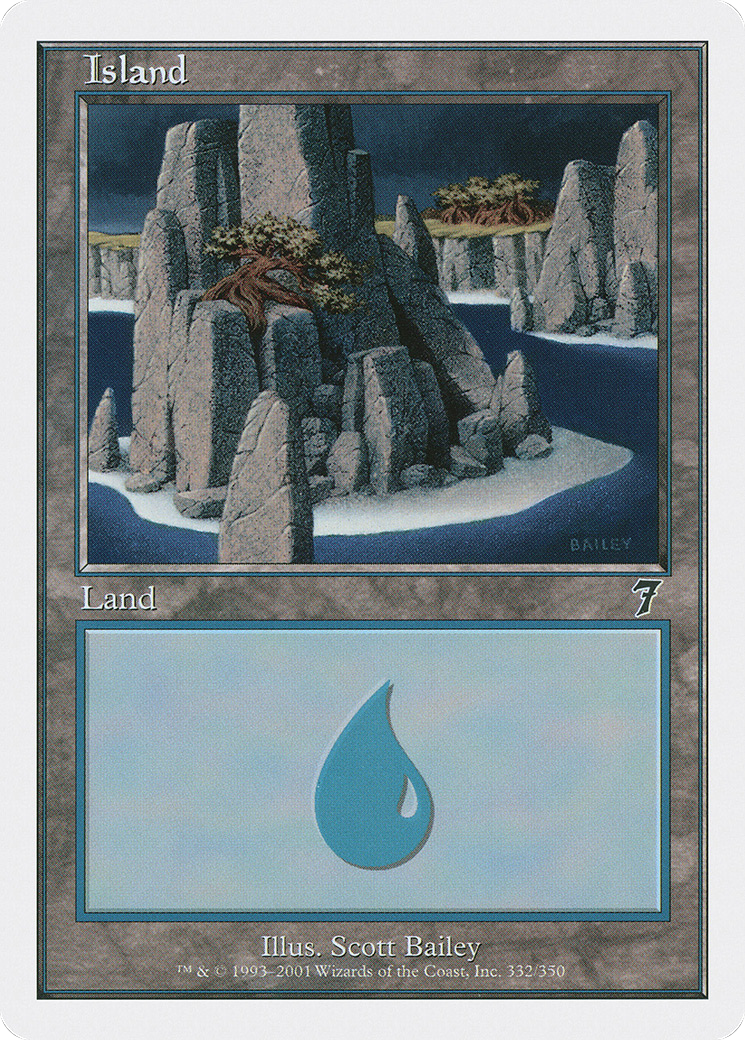 Island (7ED-332) - common