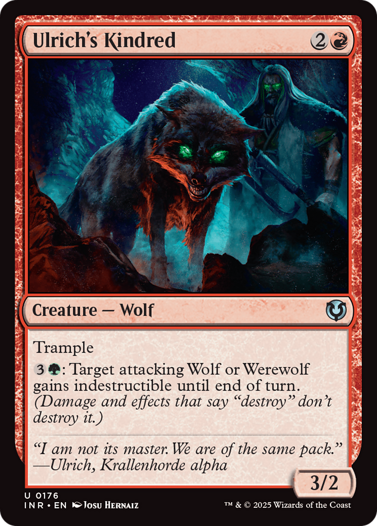 Ulrich's Kindred (INR-176) - uncommon - Foil