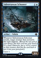 Subterranean Schooner (PRE-80S) - rare - Foil