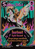 Sudden Edict (SLP-039) - rare - Foil