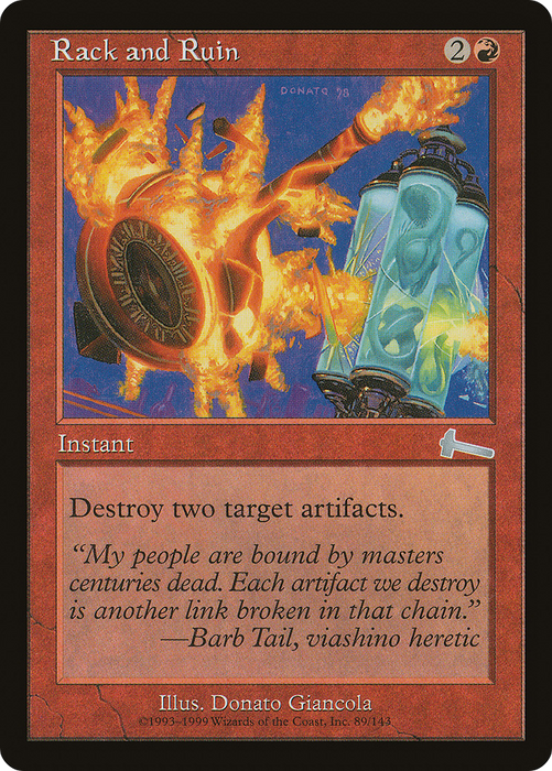 Rack and Ruin (ULG-089) - uncommon - Foil