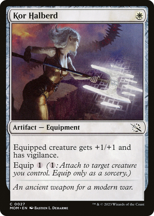 Kor Halberd (MOM-027) - common