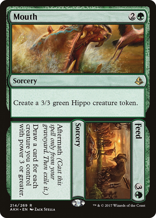 Mouth // Feed (AKH-214) - rare