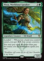 Nissa, Worldsoul Speaker (DRC-013) - rare