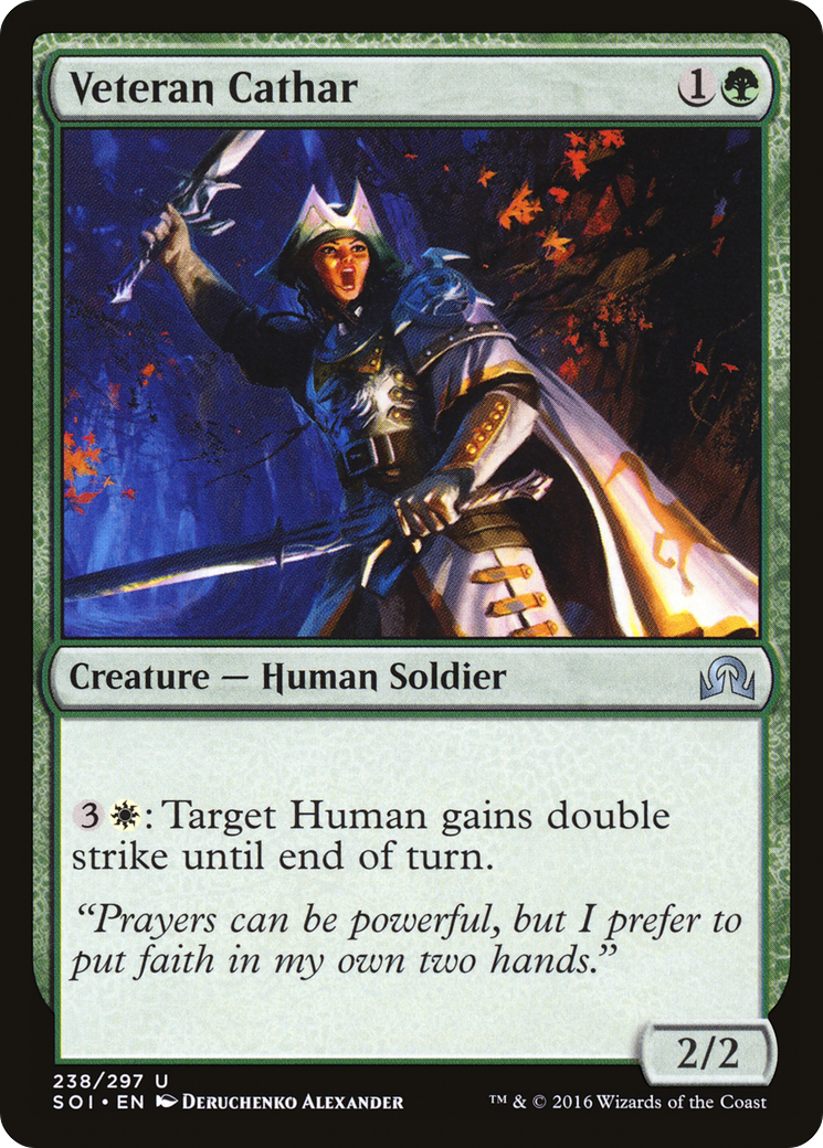 Veteran Cathar (SOI-238) - uncommon