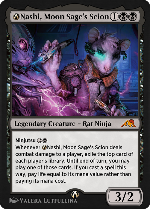 A-Nashi, Moon Sage's Scion (NEO-A-114) - mythic