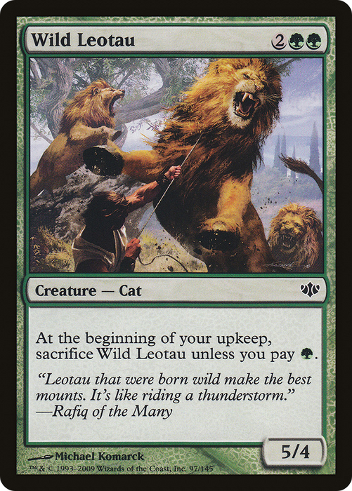 Wild Leotau (CON-097) - common