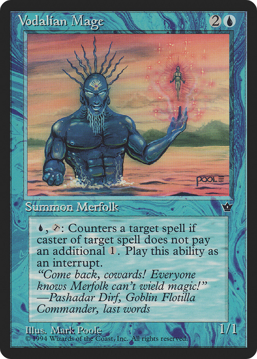 Vodalian Mage (FEM-30B) - common