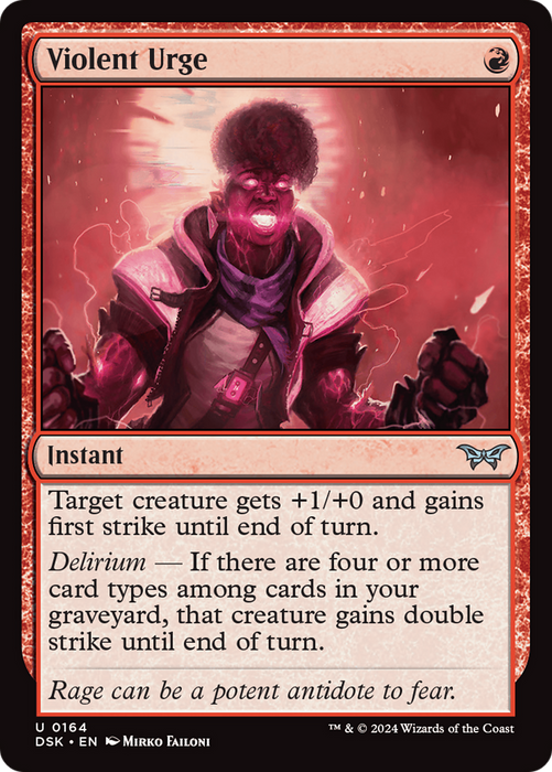 Violent Urge (DSK-164) - uncommon - Foil