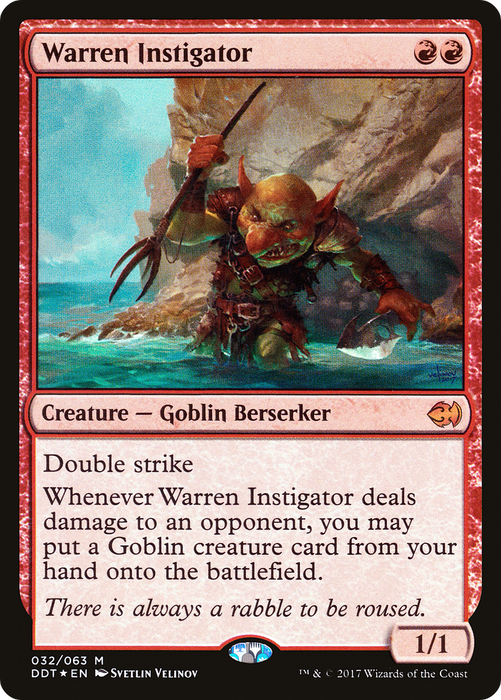 Warren Instigator (DDT-032) - mythic - Foil